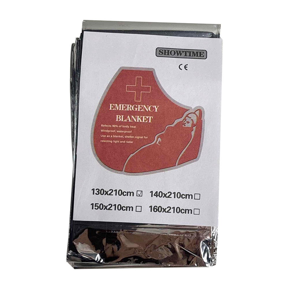 Pet Supplies First - 130x210cm overlevingsdeken houdt je warm Folie