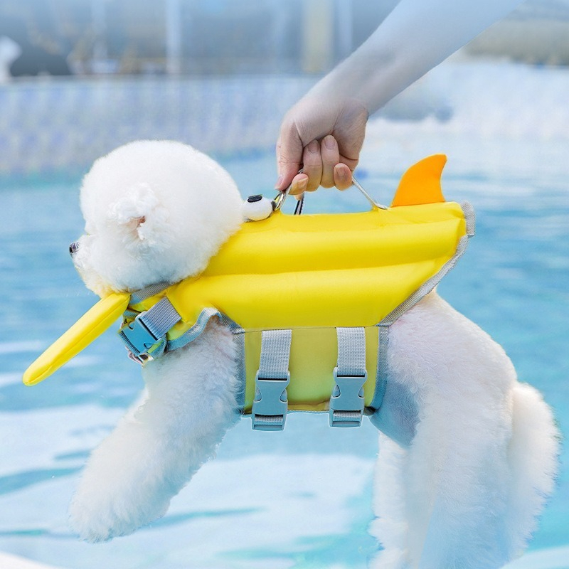 Dog Life Jacket - Hondenzwemvest met hoog drijfvermogen, zomer, verstelbaar,