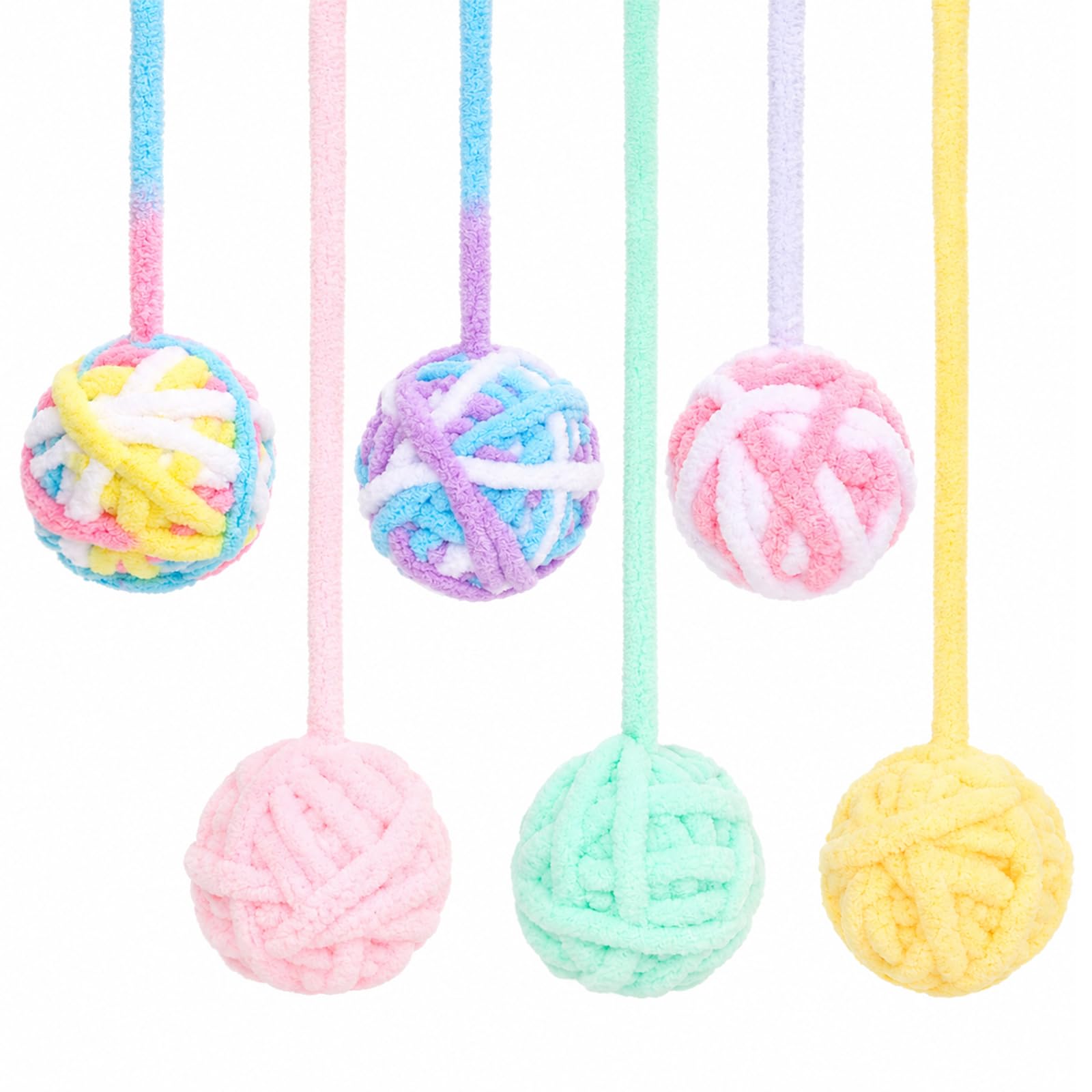 Interactive Cat Toy - Katten speelgoed ballen wollen garen kattenballen