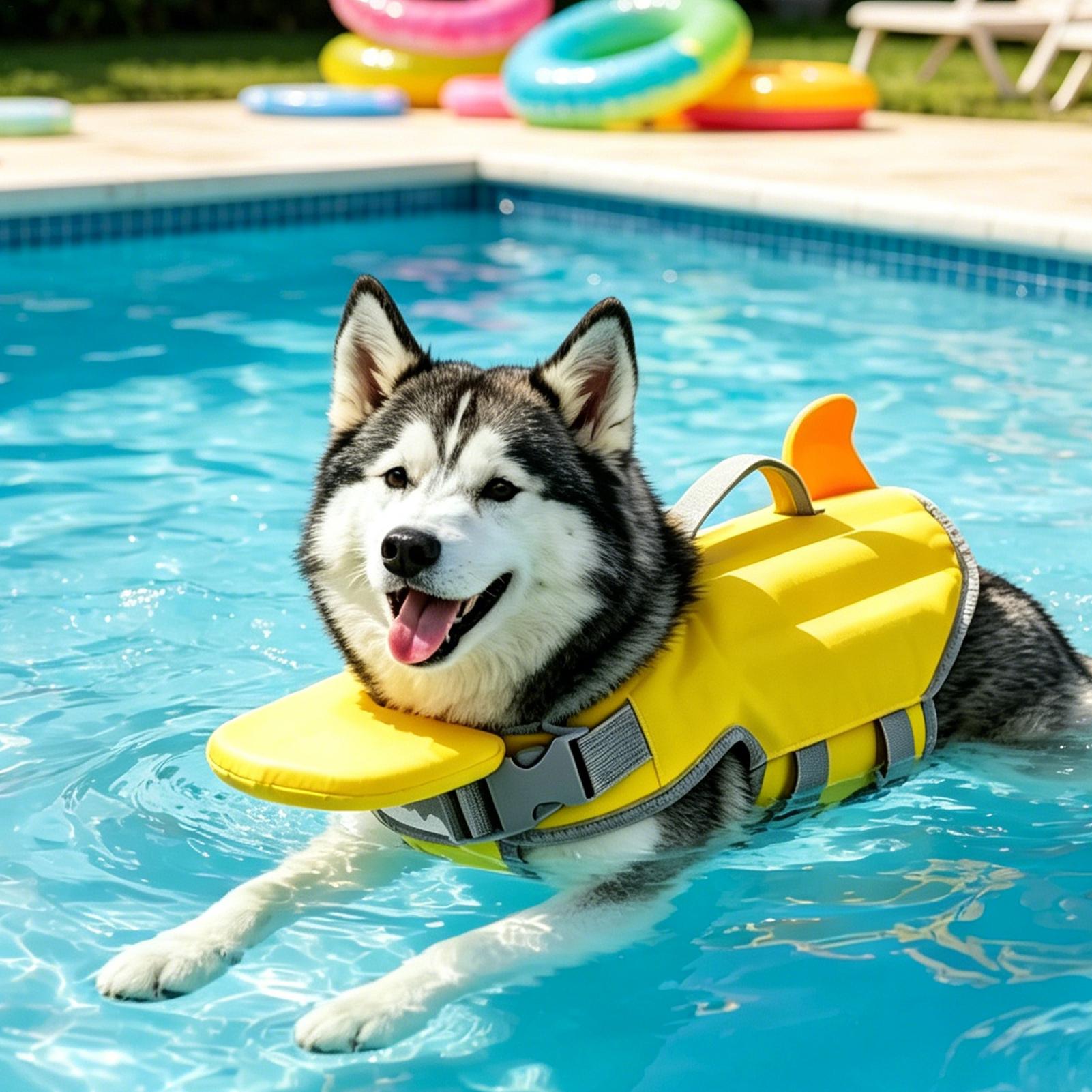 Dog Life Jacket - Honden Zwemvest Hoge Drijfkracht met Reddingshandvat