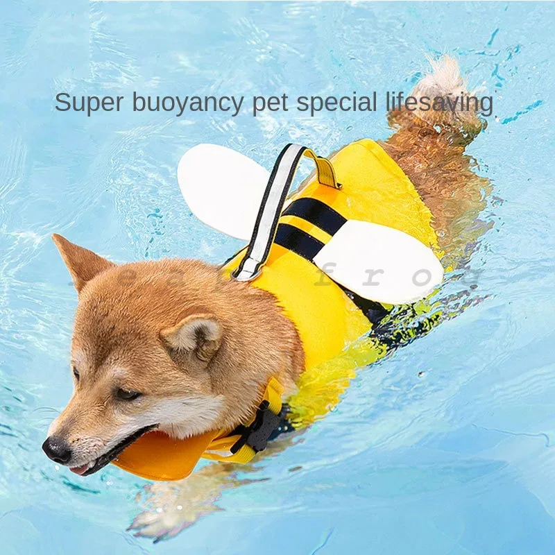 Dog Life Jacket - Hondenzwemvest met verstelbaar drijfvermogen voor Bichon,