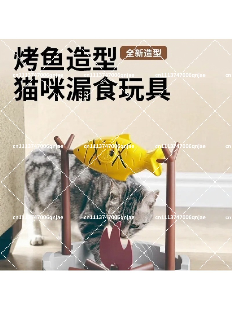 Interactive Cat Toy - Gefreeze-droogde kattenbrokjes, interactief voedselpuzzel-speeltje, verborgen snackbak