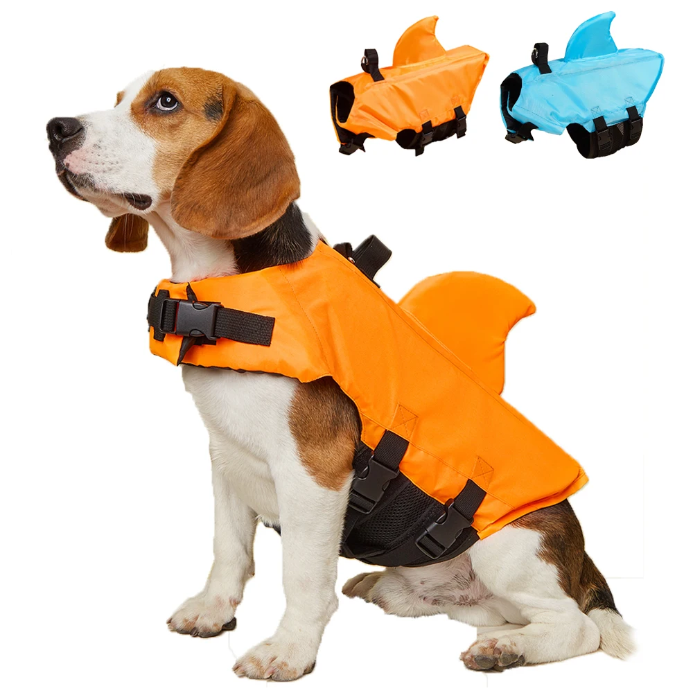 Dog Life Jacket - 2026 Haaienvin Honden Zwemvest Verbeterde Drijfvermogen