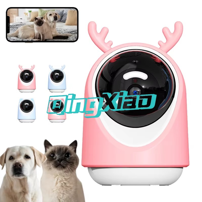 Interactive Cat Toy - 5G Huisdiercamera AI-herkenning Automatische Tracking Slimme
