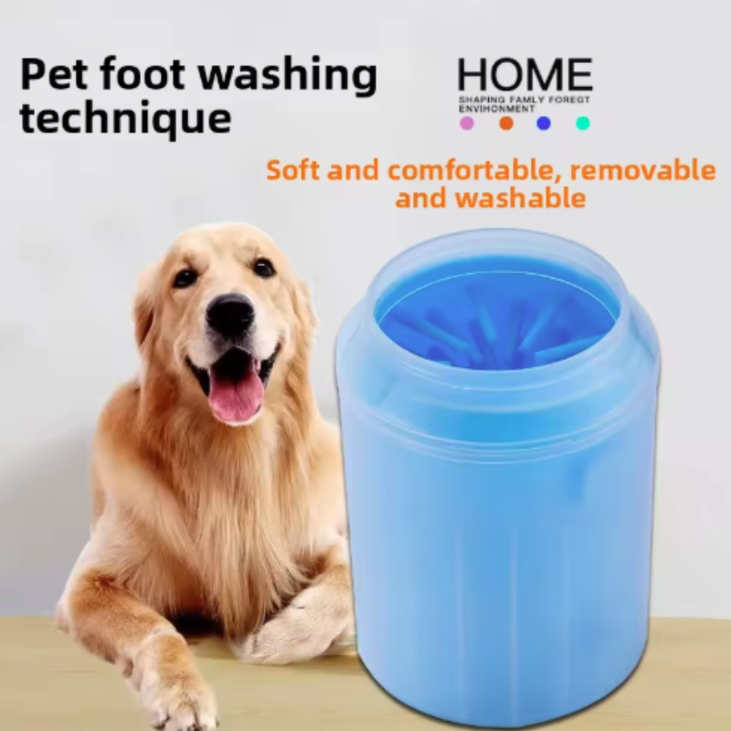 Pet Supplies Dropshipping - Hondenpootreiniger beker zachte siliconen kammen draagbare
