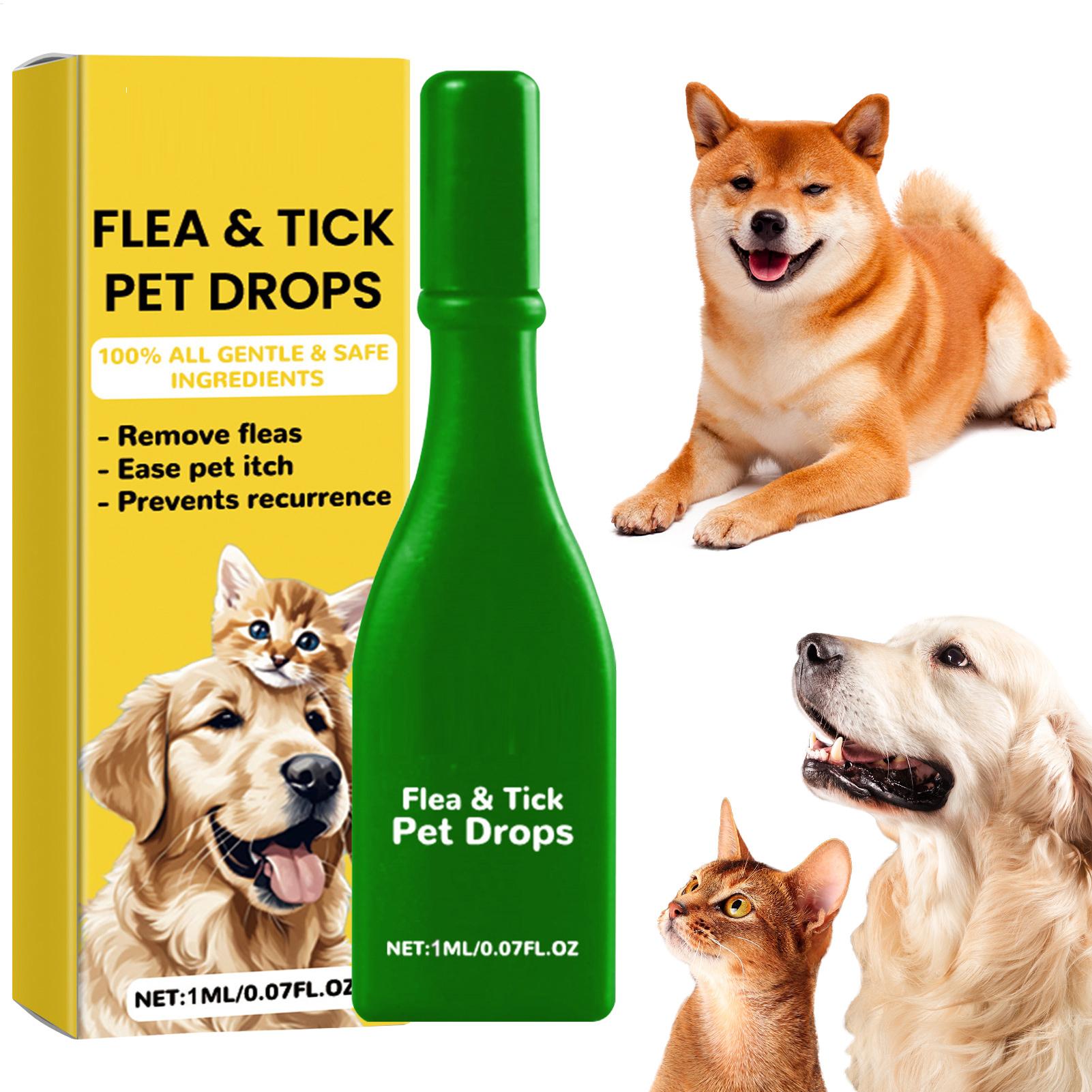 Pet Supplies Dropshipping - Anti-vlooien druppels voor katten, verwijdert vlooien
