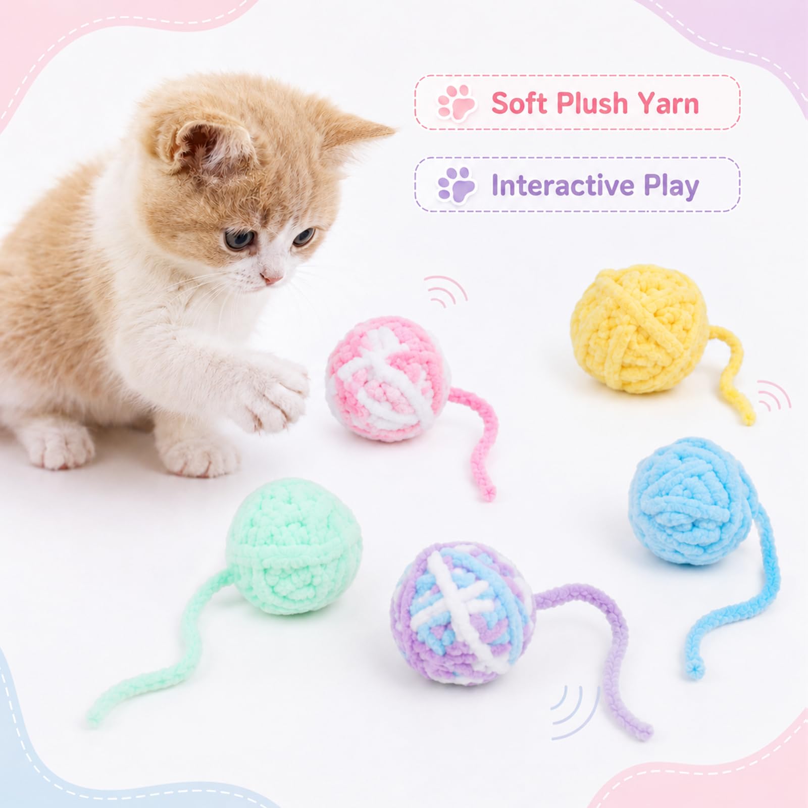 Katten speelgoed ballen wollen - Interactive Cat Toy recensie en prijs