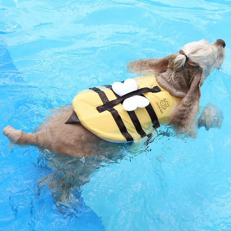 Zomer Kleine Bijen Hond Badpak - Dog Life Jacket recensie en prijs