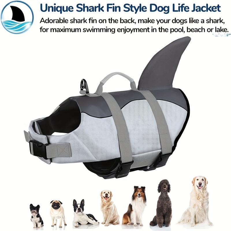 Haai/zeemeermin hondenzwemvest - Dog Life Jacket recensie en prijs