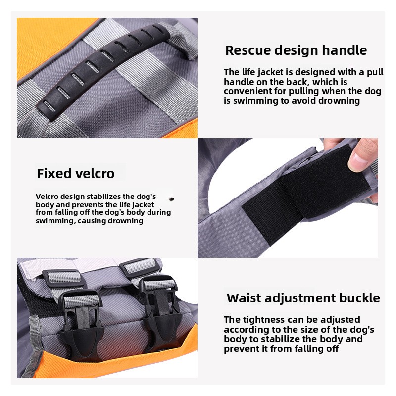 Hondenzwemvest Drijvend veilig - Dog Life Jacket recensie en prijs