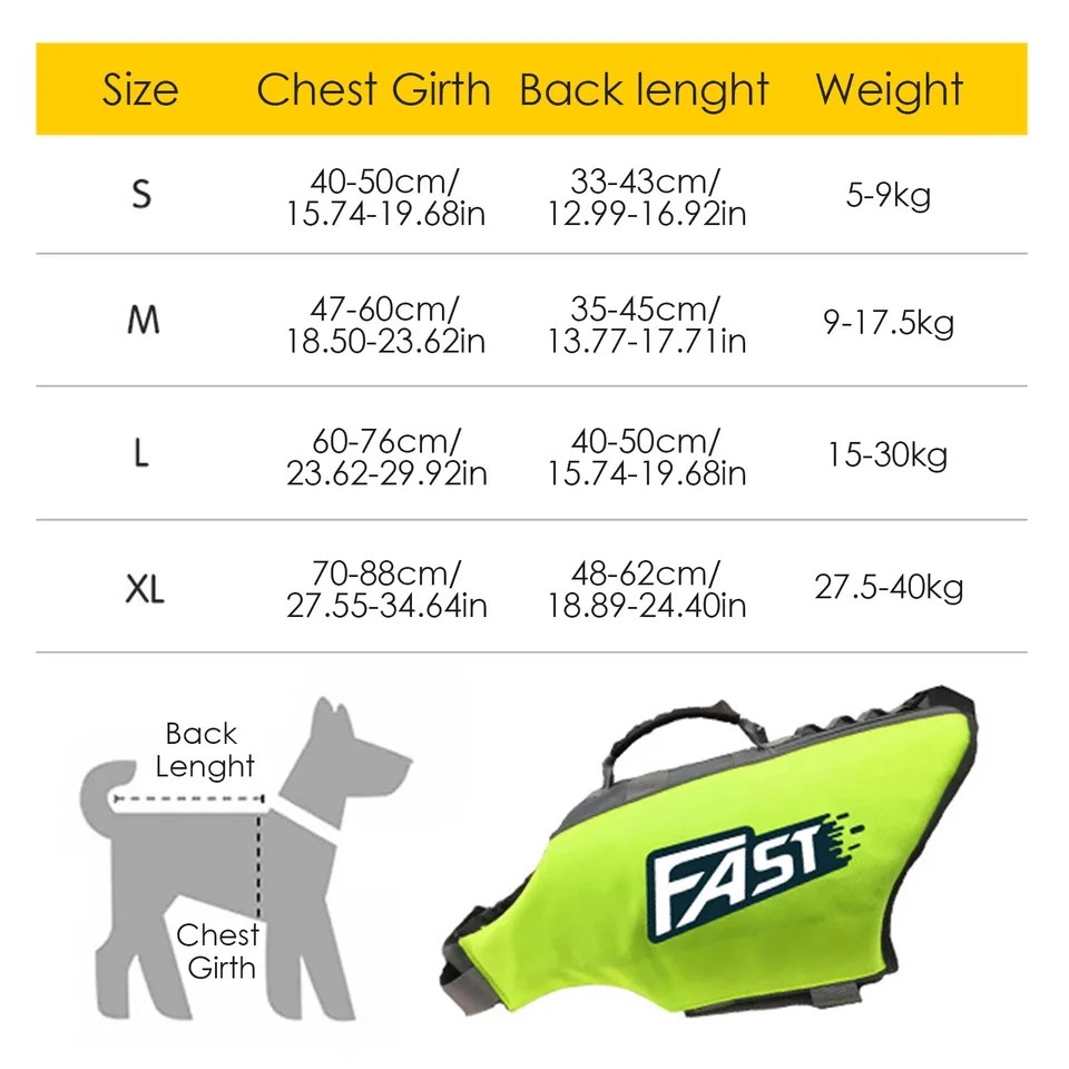 Honden Zwemvest Veiligheidsves - Dog Life Jacket recensie en prijs
