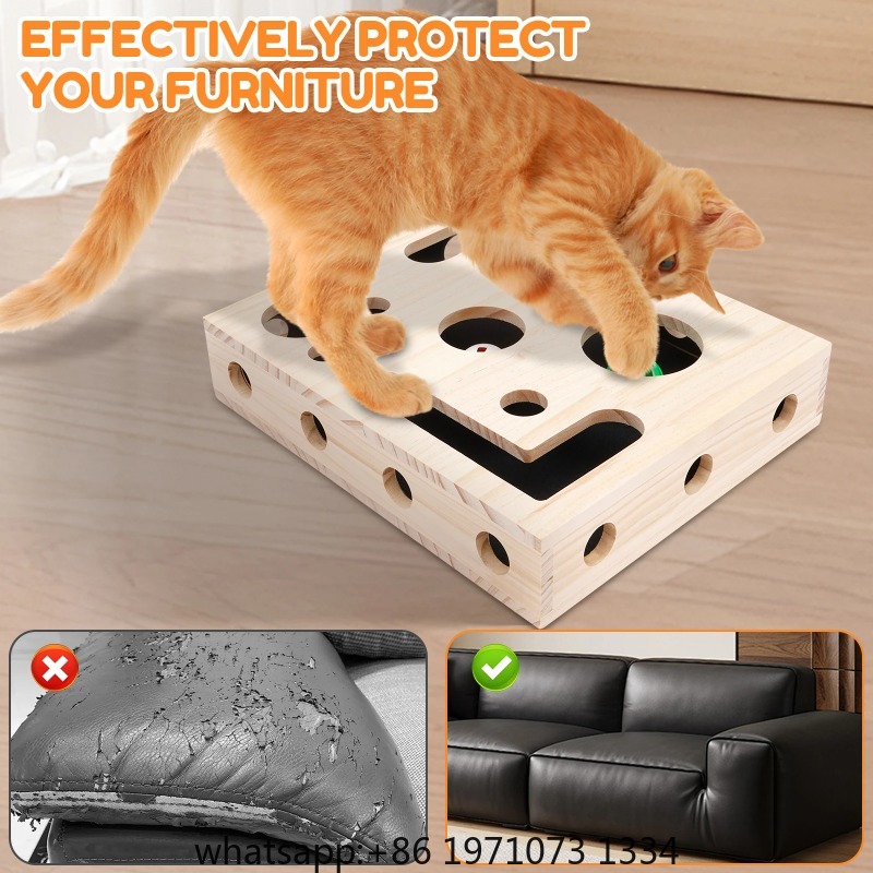 Kattenklauwvijl doosje speeltj - Interactive Cat Toy recensie en prijs