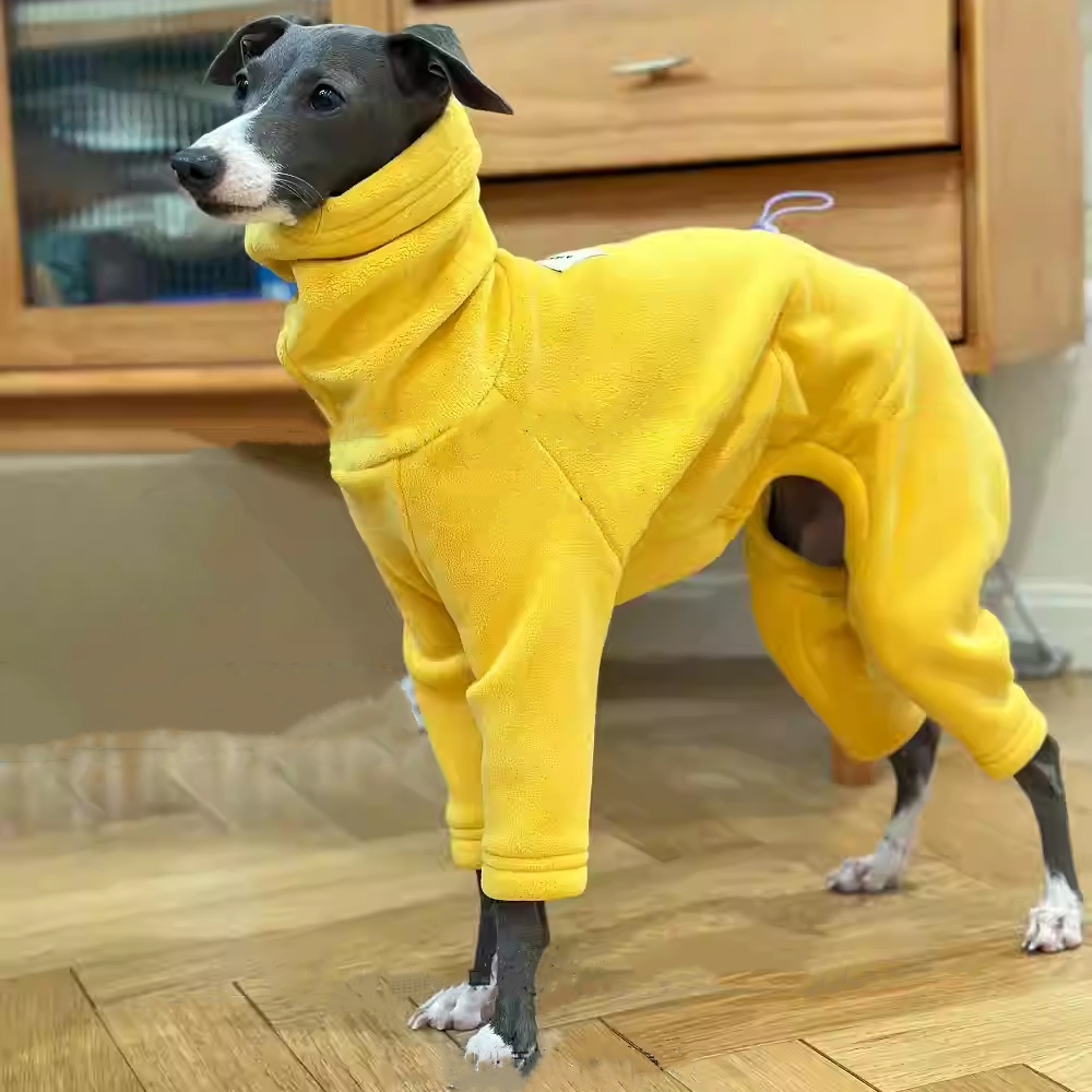 Warme gele fleecetrui voor Ita - Dog Life Jacket recensie en prijs