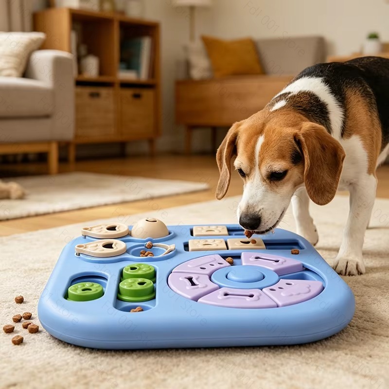 Vierkante interactieve voer- e - Interactive Cat Toy recensie en prijs