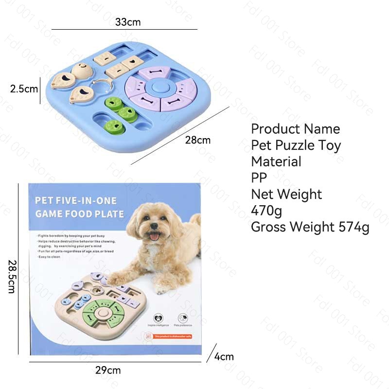 Vierkante interactieve voer- e - Interactive Cat Toy recensie en prijs